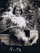 A128- Ruth Bennet McDougal Dorrough (at camp)
